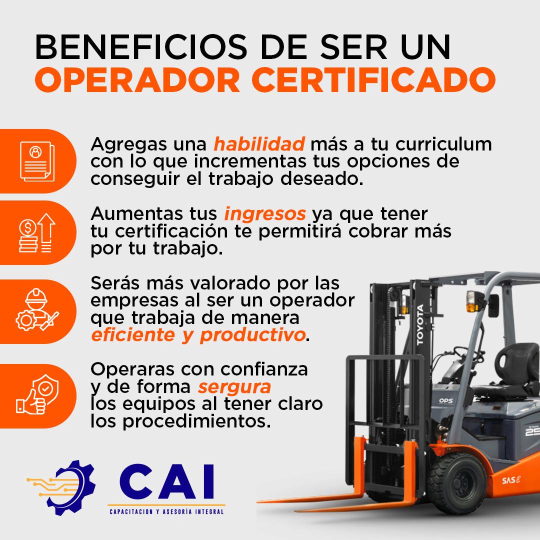 Curso Online Manejo Seguro de Montacargas
